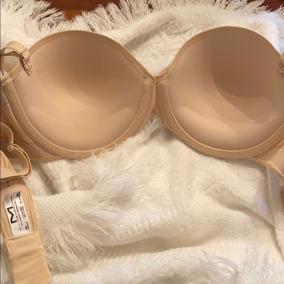 Maiden form Comfort Devotion Bra Size 38 D in EUC nude in color - Picture 4 of 8